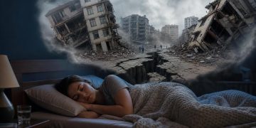Rüyada deprem görmek ne anlama gelir temalı gece depremi sahnesi